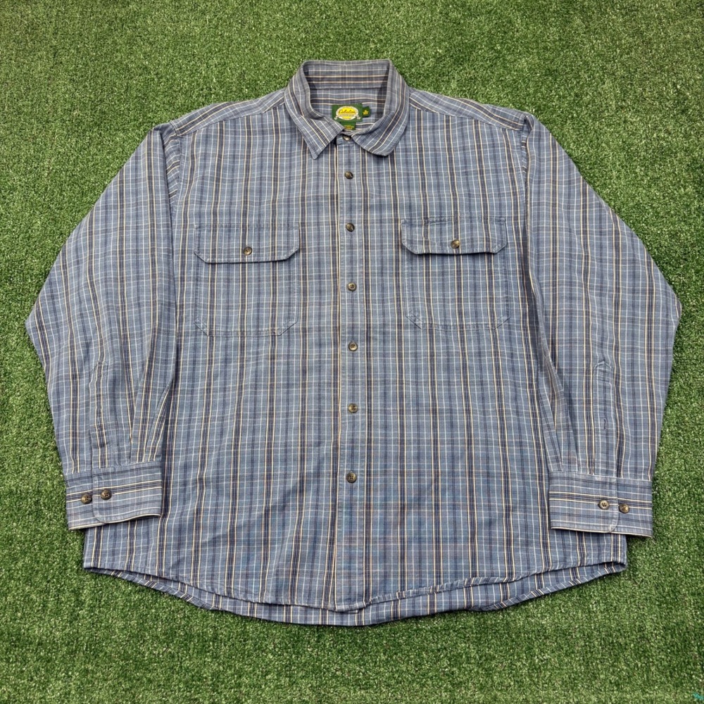 Vintage 2000's Cabelas Plaid Button Down Shirt